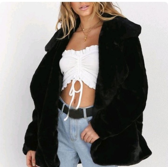 - Jackets & Blazers - SOFT Faux Fur Coat